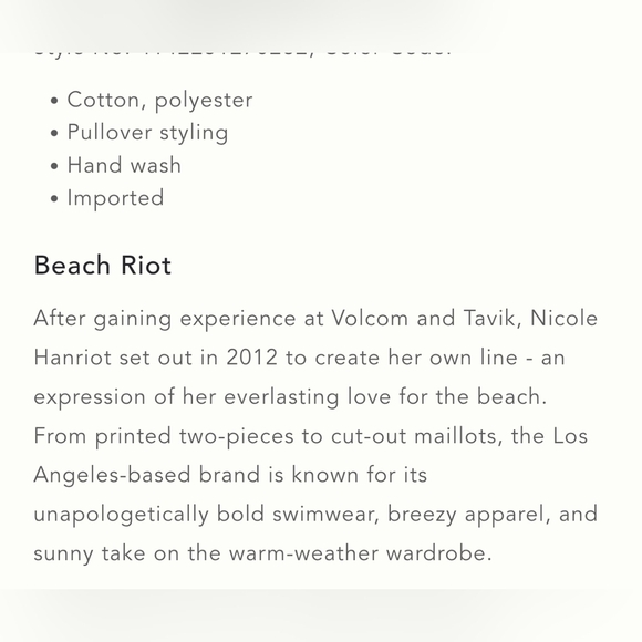 Beach Riot for Anthropologie Halter Crochet Cover-Up Dress, Reddish Brown, 1X - Picture 8 of 14